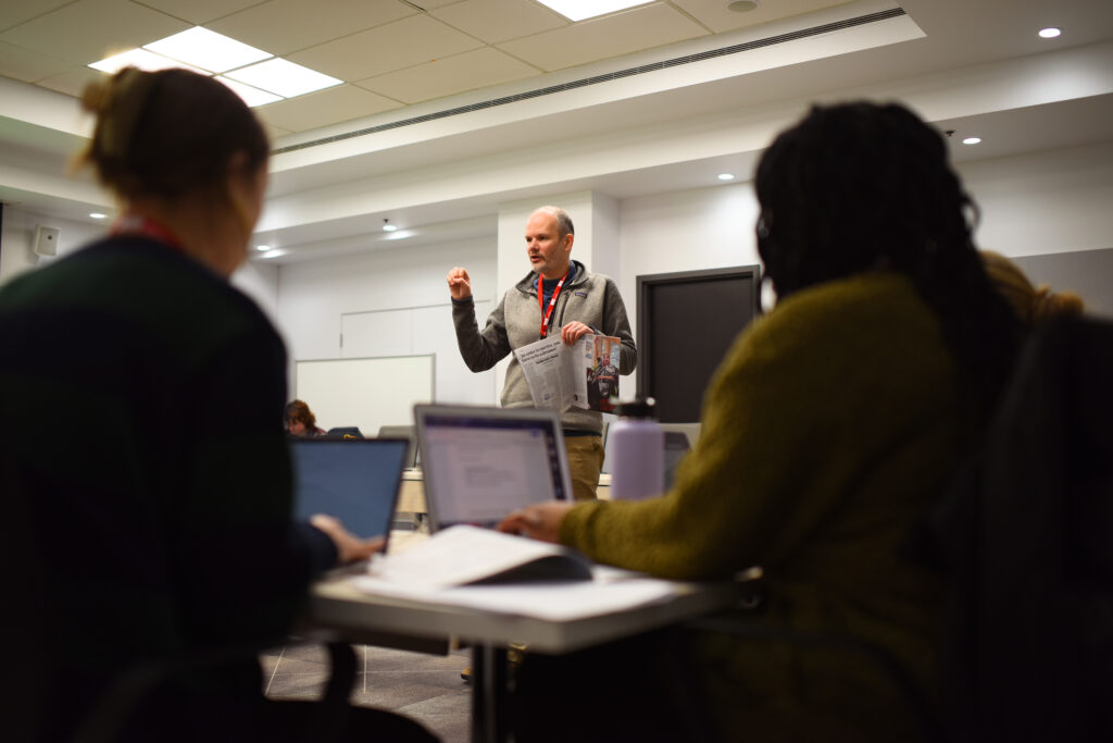 Sean Holman, the Wayne Crookes Professor in Environmental and Climate Journalism at the University of Victoria.